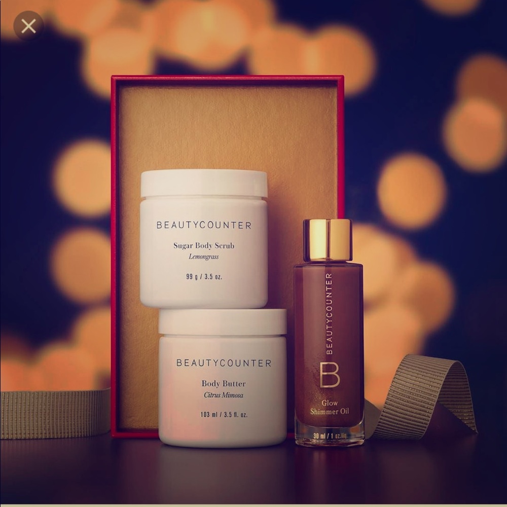 Beautycounter shimmer shine set